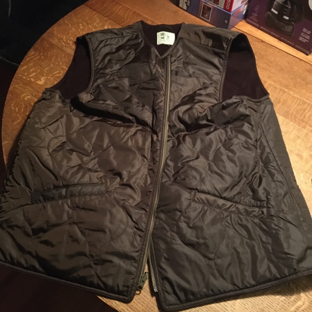 Brooks Brothers wool lined vest